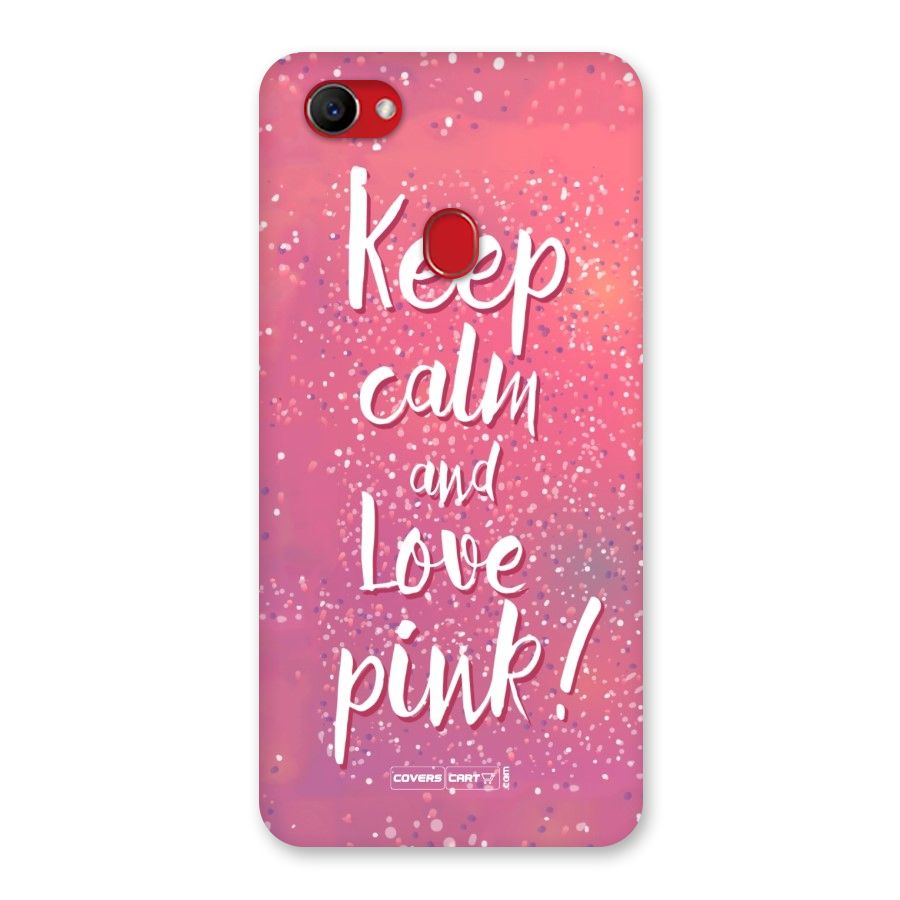 Love Pink Back Case for Oppo F7