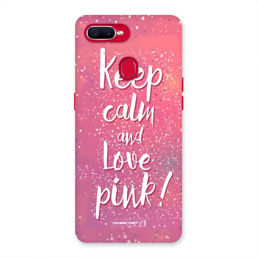Love Pink Back Case for Oppo F9 Pro