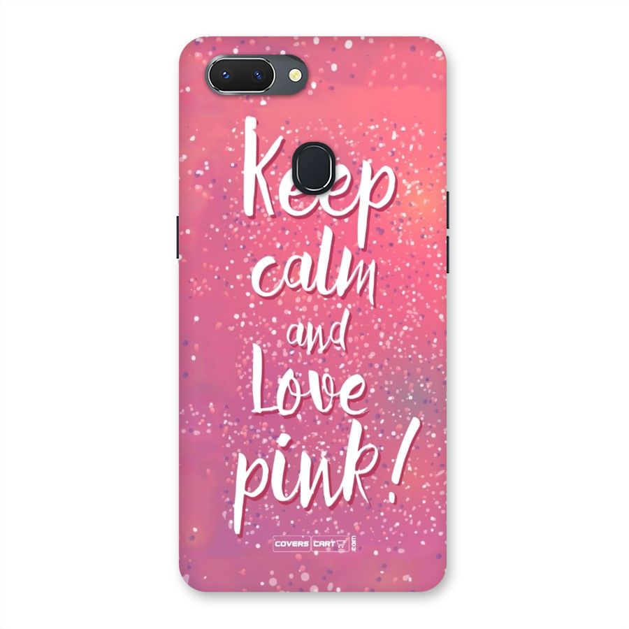 Love Pink Back Case for Oppo Realme 2