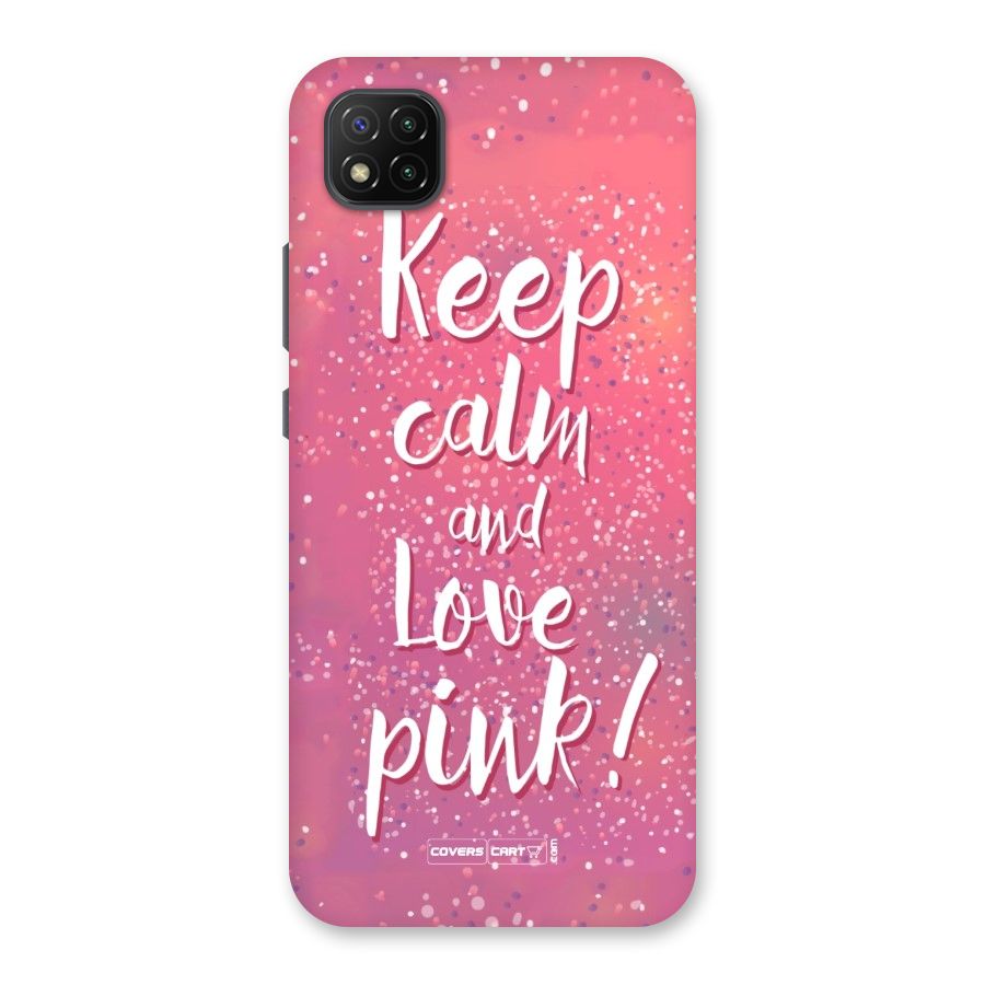 Love Pink Back Case for Poco C3