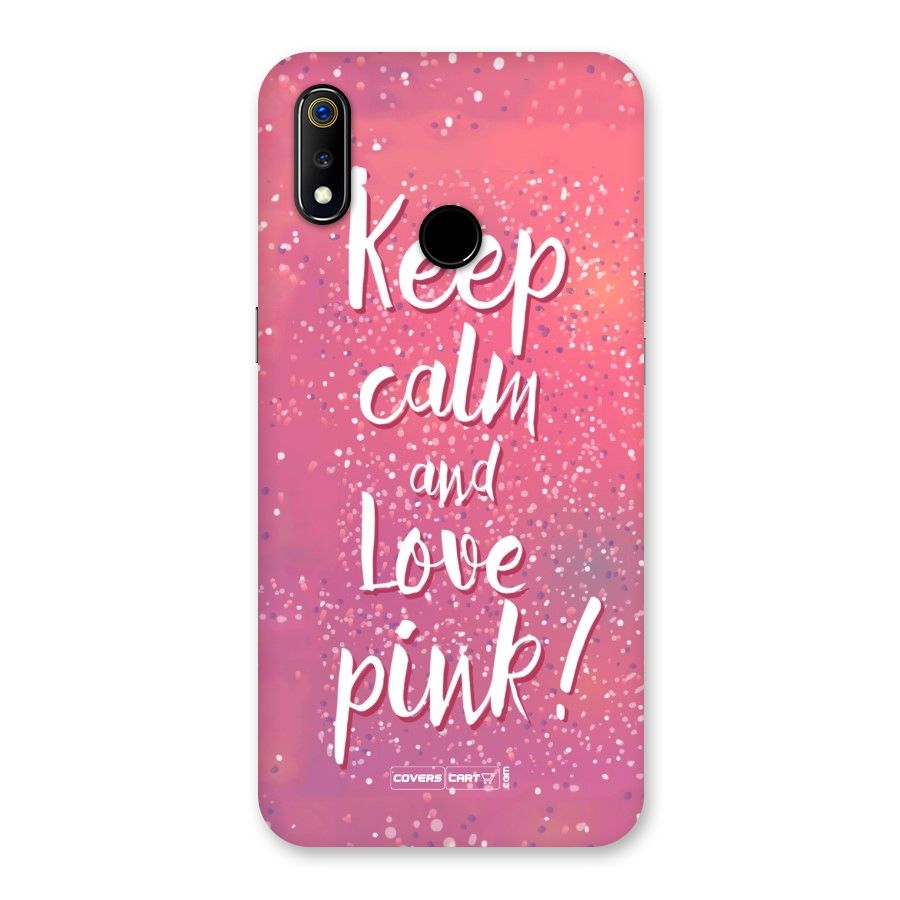 Love Pink Back Case for Realme 3