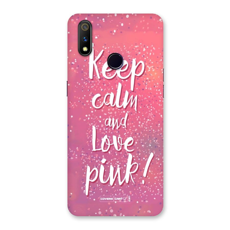 Love Pink Back Case for Realme 3 Pro