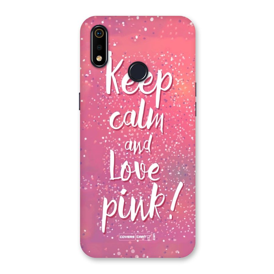 Love Pink Back Case for Realme 3i