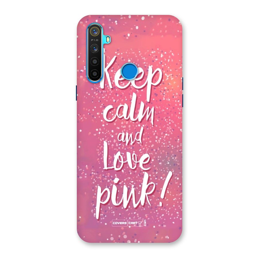 Love Pink Back Case for Realme 5