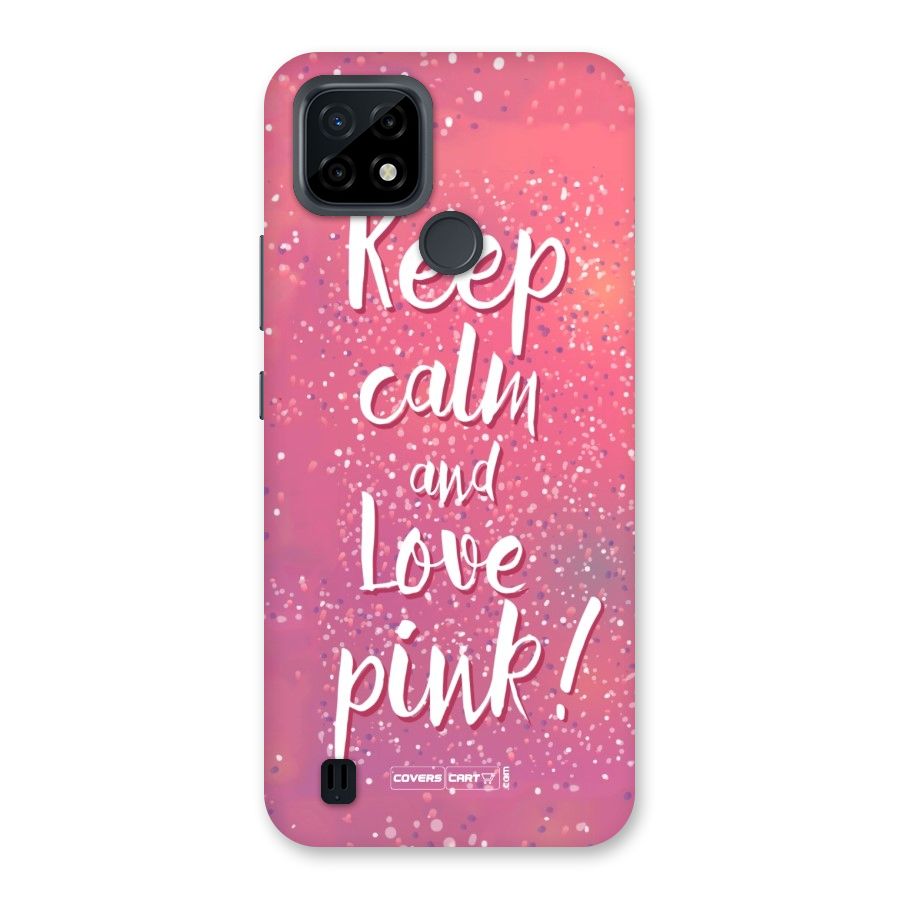 Love Pink Back Case for Realme C21