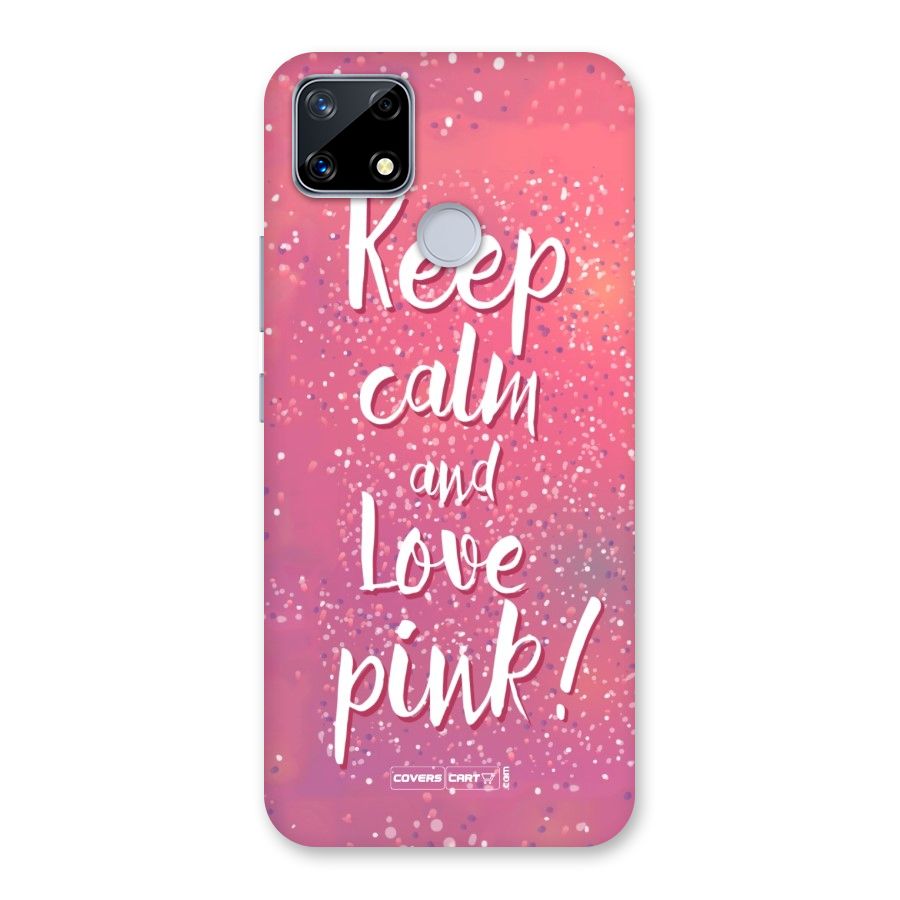 Love Pink Back Case for Realme Narzo 20