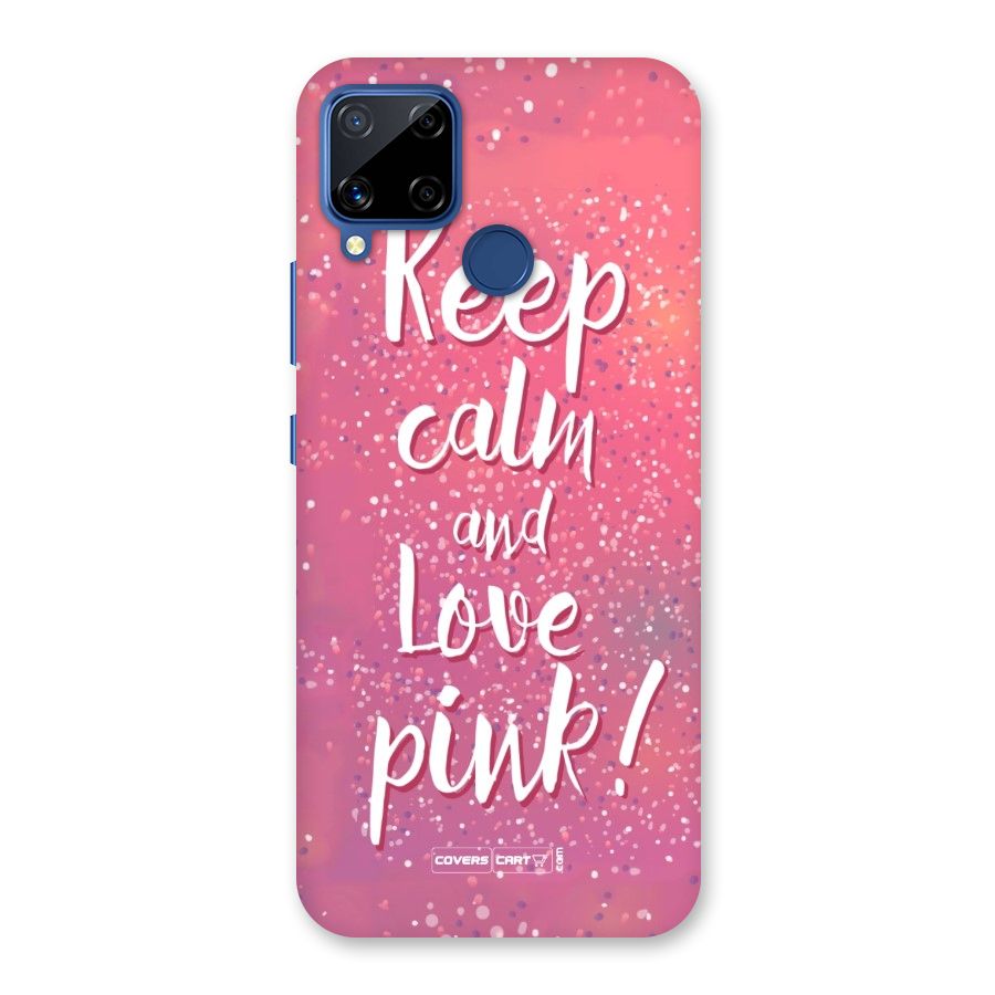 Love Pink Back Case for Realme Narzo 30A