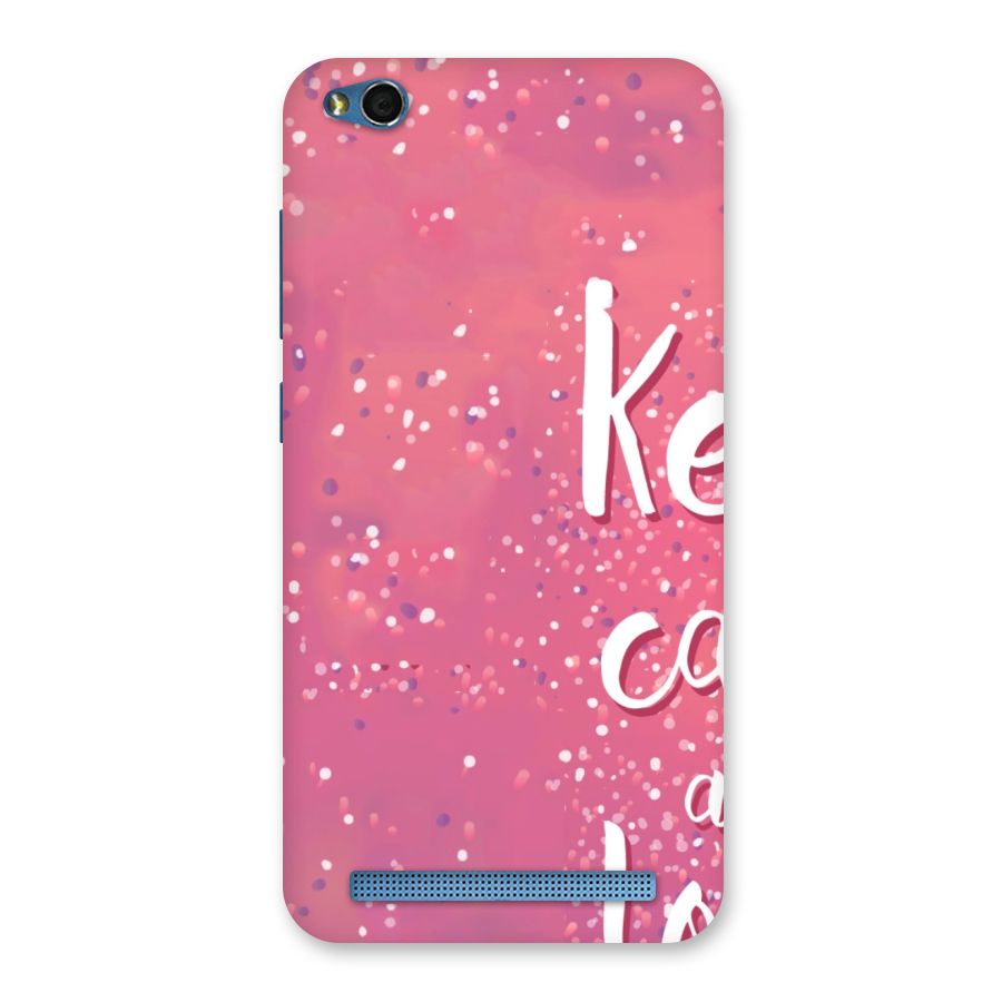 Love Pink Back Case for Redmi 5A