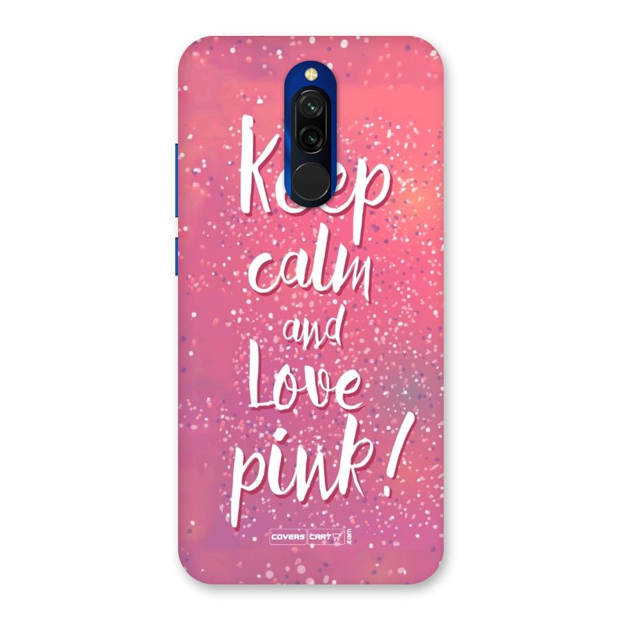 Love Pink Back Case for Redmi 8