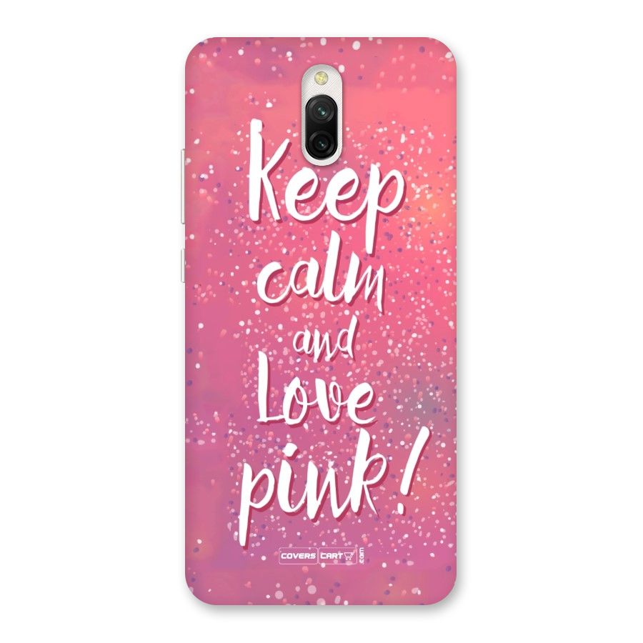 Love Pink Back Case for Redmi 8A Dual
