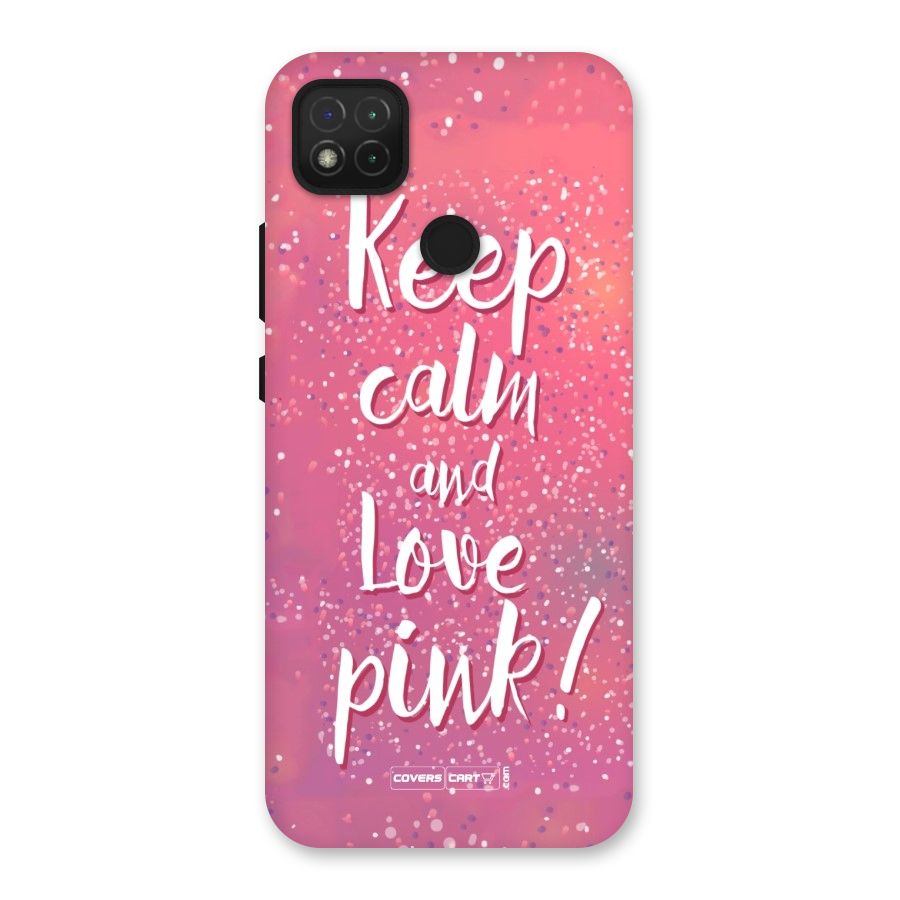 Love Pink Back Case for Redmi 9
