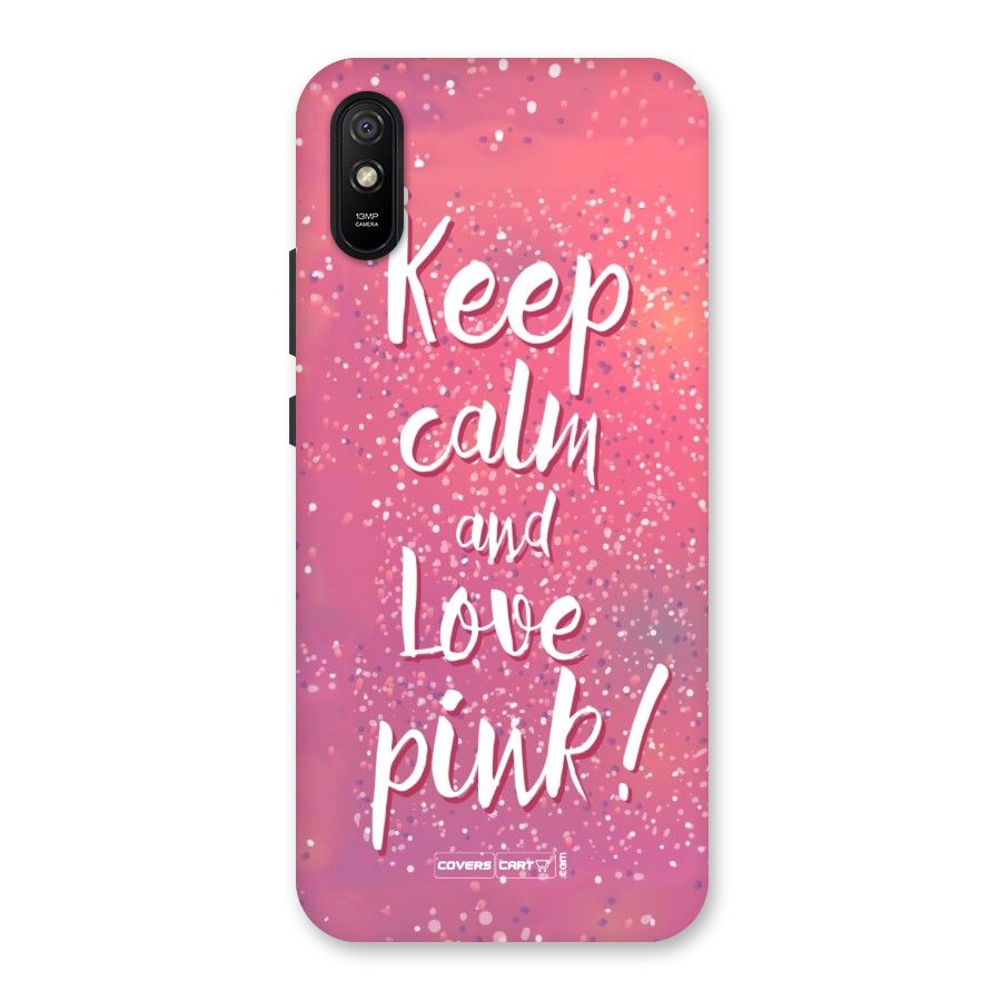 Love Pink Back Case for Redmi 9A