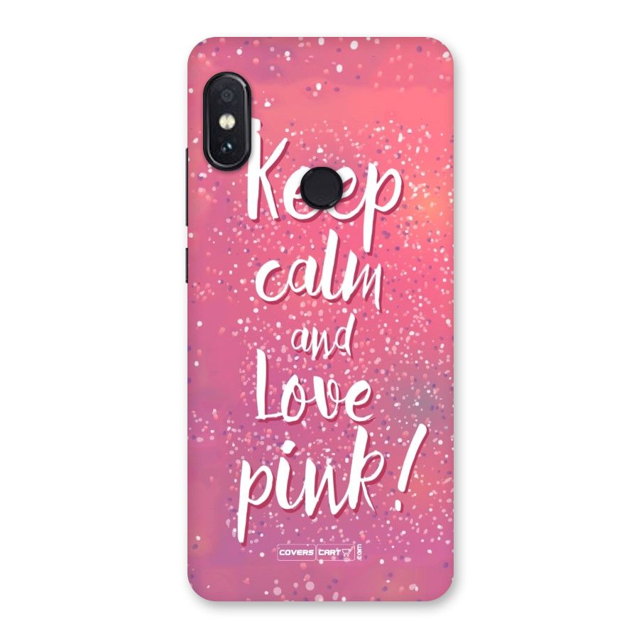 Love Pink Back Case for Redmi Note 5 Pro