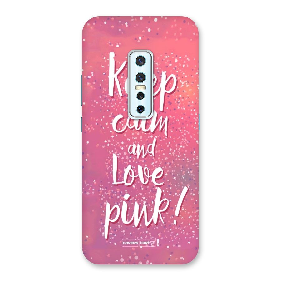 Love Pink Back Case for Vivo V17 Pro