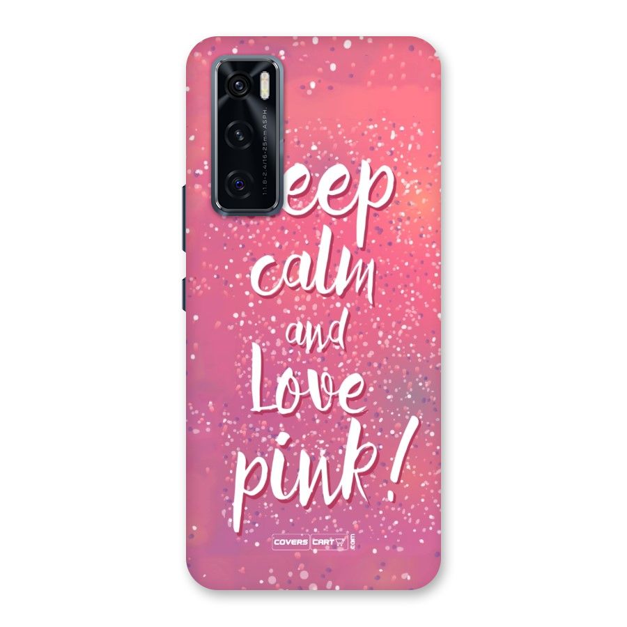 Love Pink Back Case for Vivo V20 SE