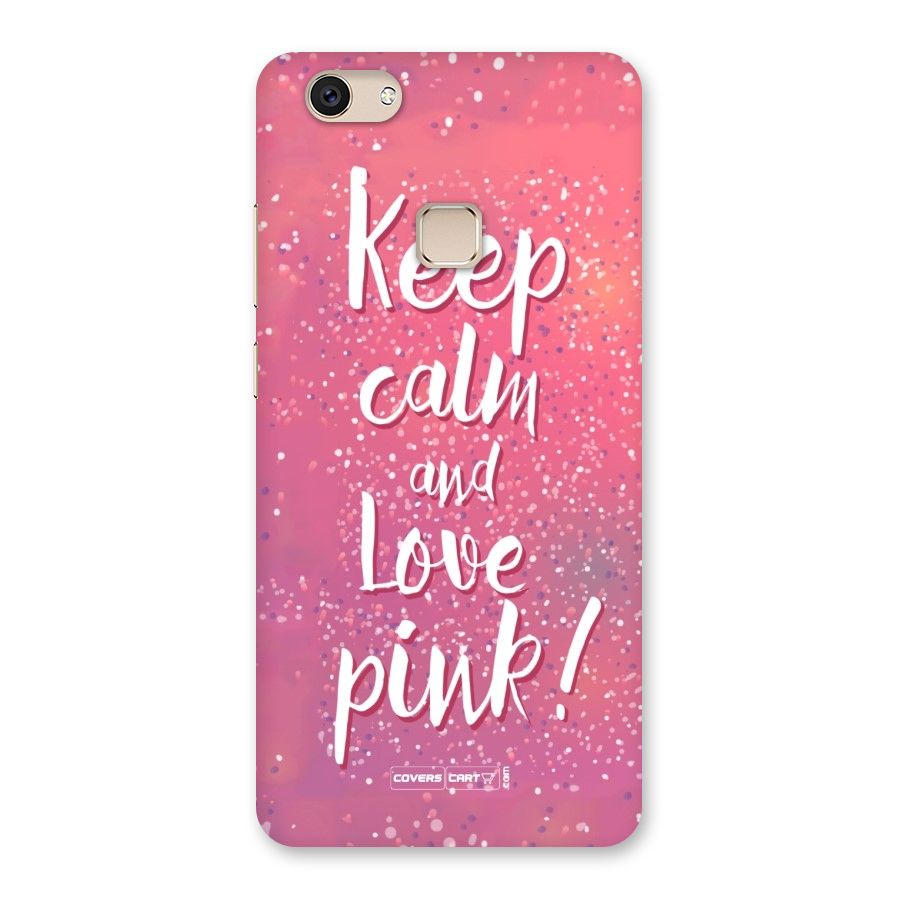 Love Pink Back Case for Vivo V7