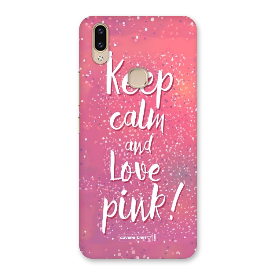 Love Pink Back Case for Vivo V9 Youth