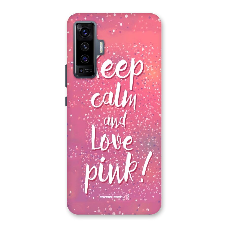 Love Pink Back Case for Vivo X50