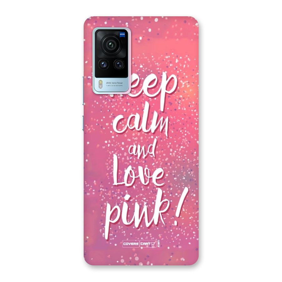 Love Pink Back Case for Vivo X60 Pro