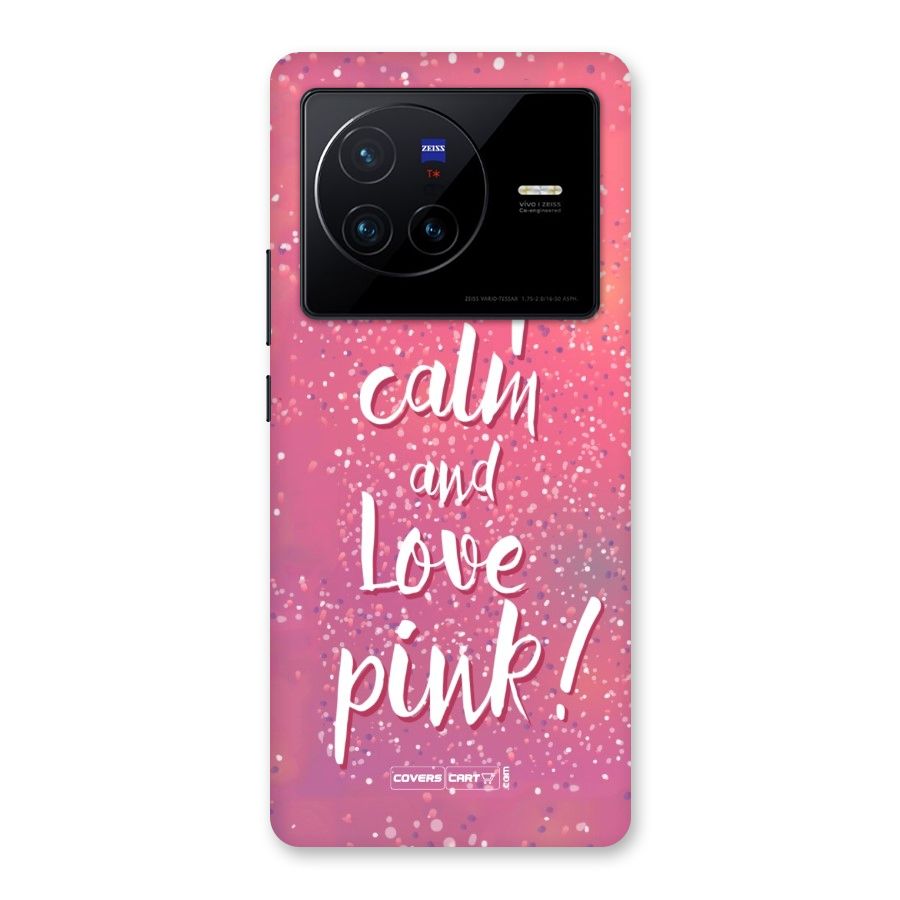Love Pink Back Case for Vivo X80