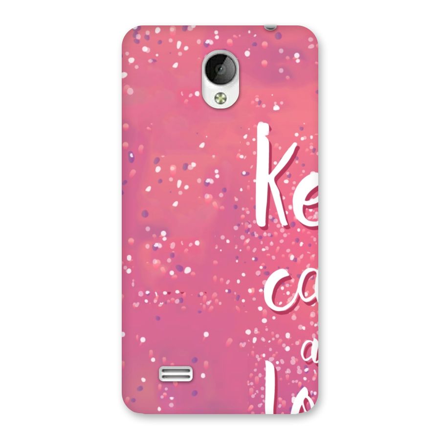 Love Pink Back Case for Vivo Y21