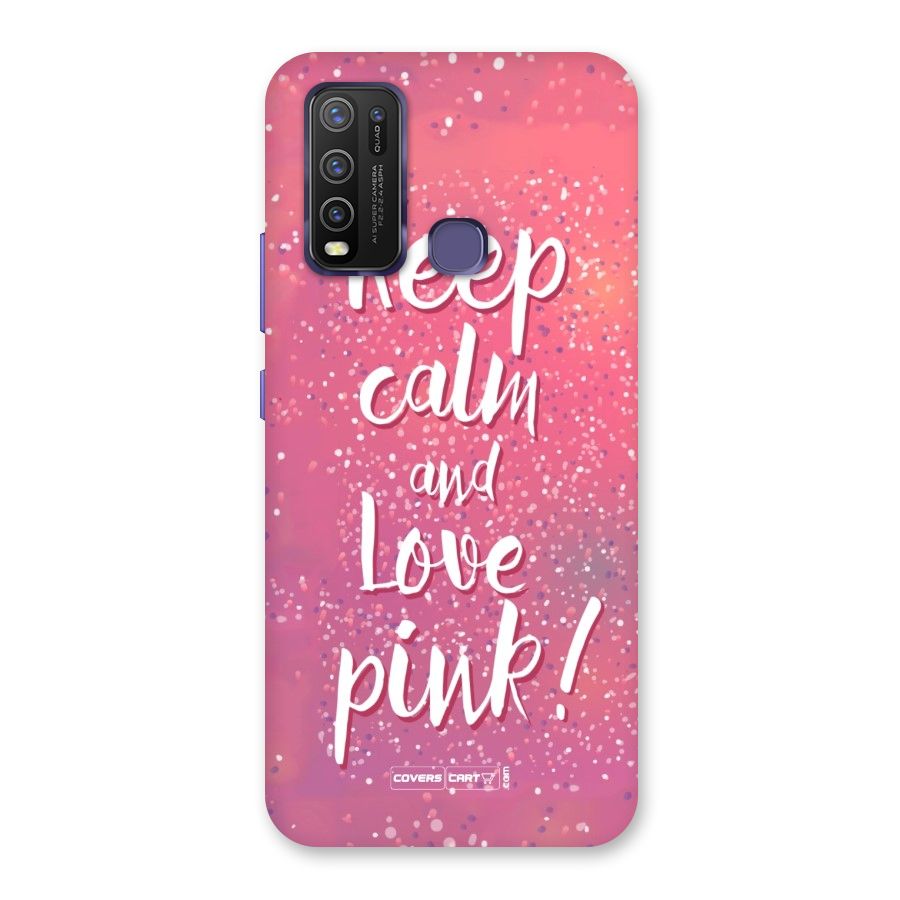 Love Pink Back Case for Vivo Y50
