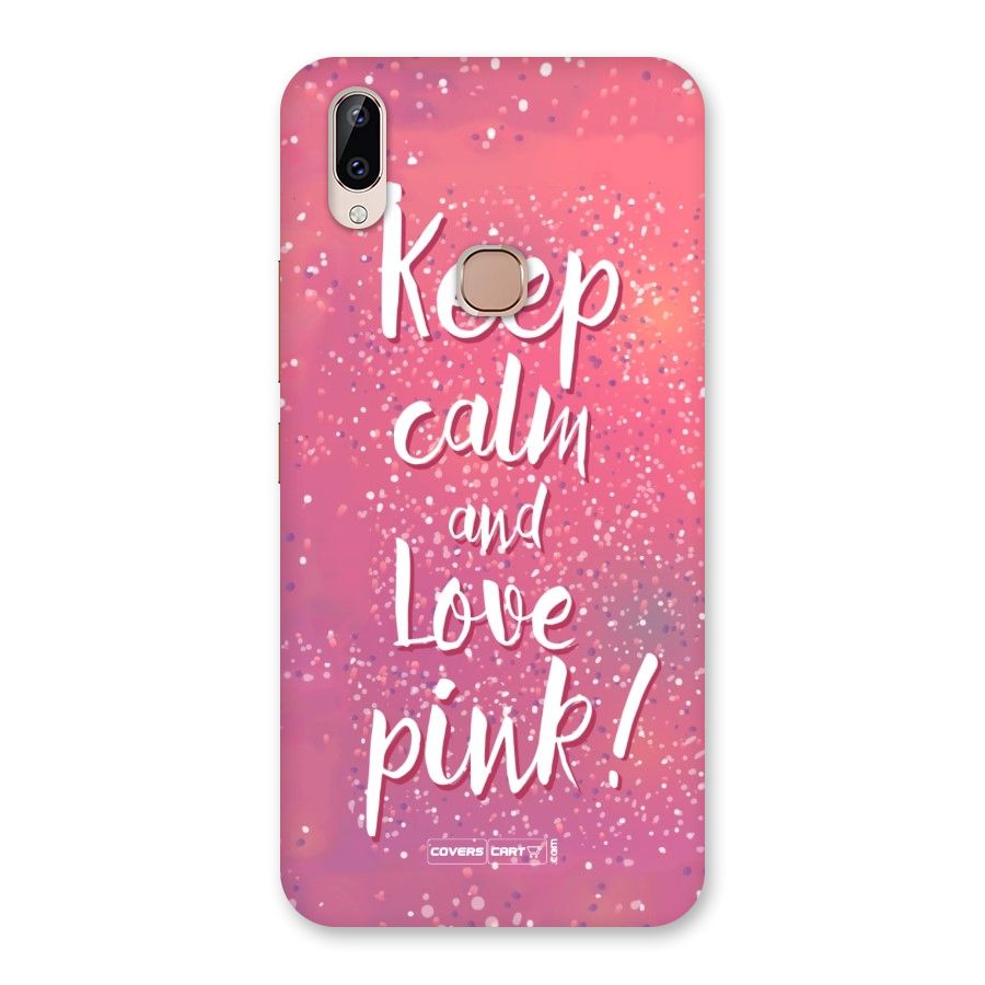 Love Pink Back Case for Vivo Y83 Pro