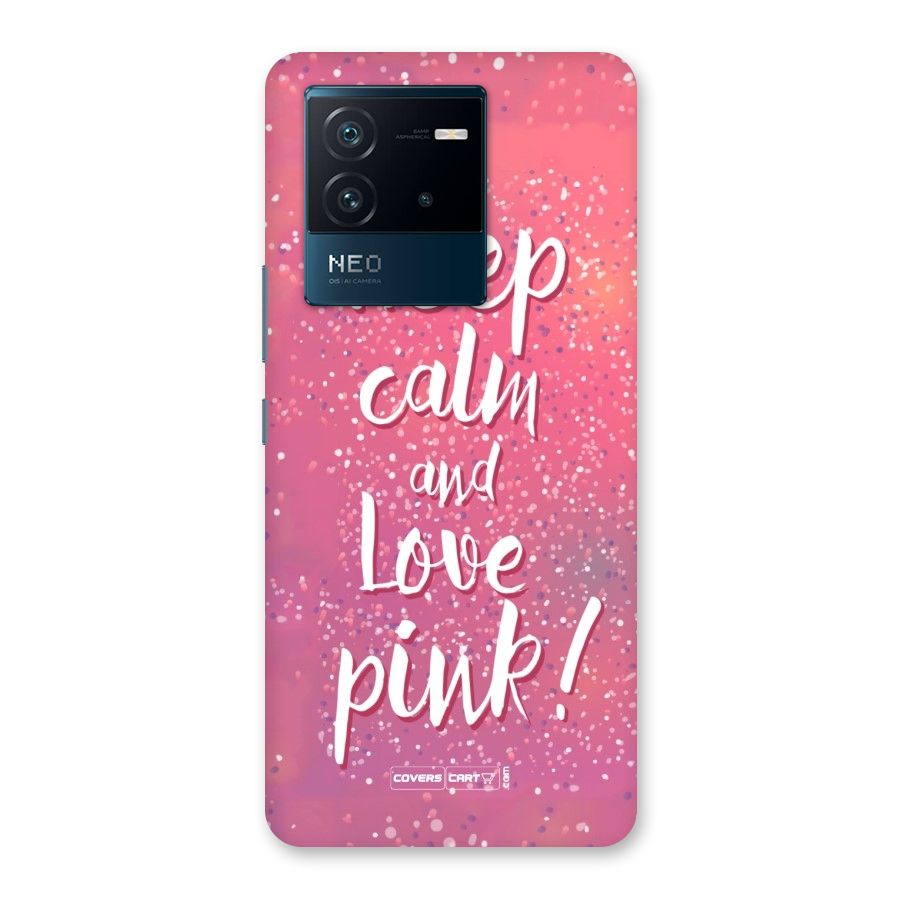 Love Pink Back Case for Vivo iQOO Neo 6 5G