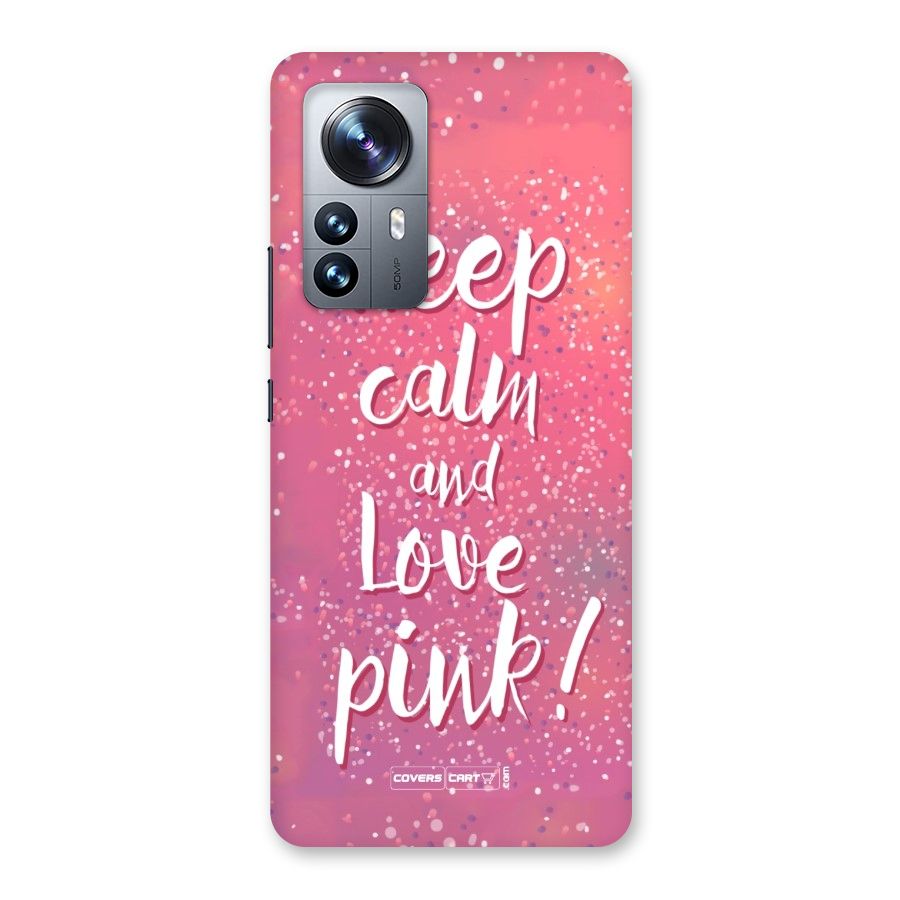 Love Pink Back Case for Xiaomi 12 Pro