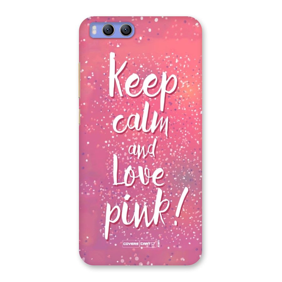 Love Pink Back Case for Xiaomi Mi 6