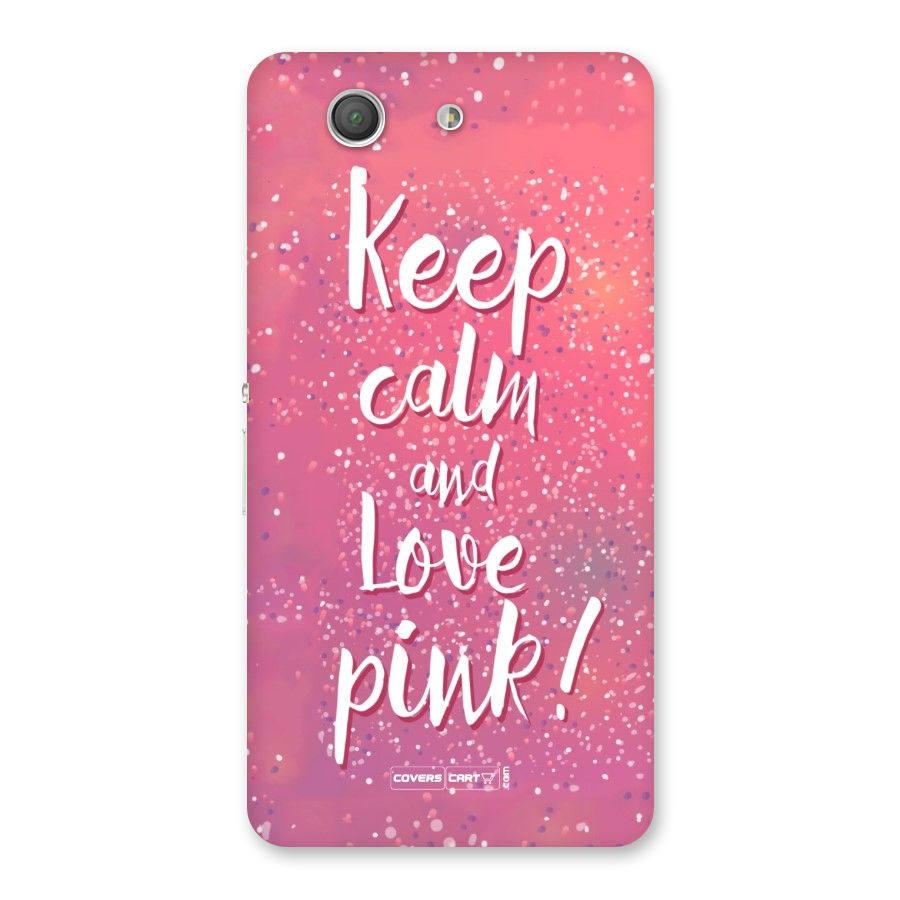 Love Pink Back Case for Xperia Z3 Compact