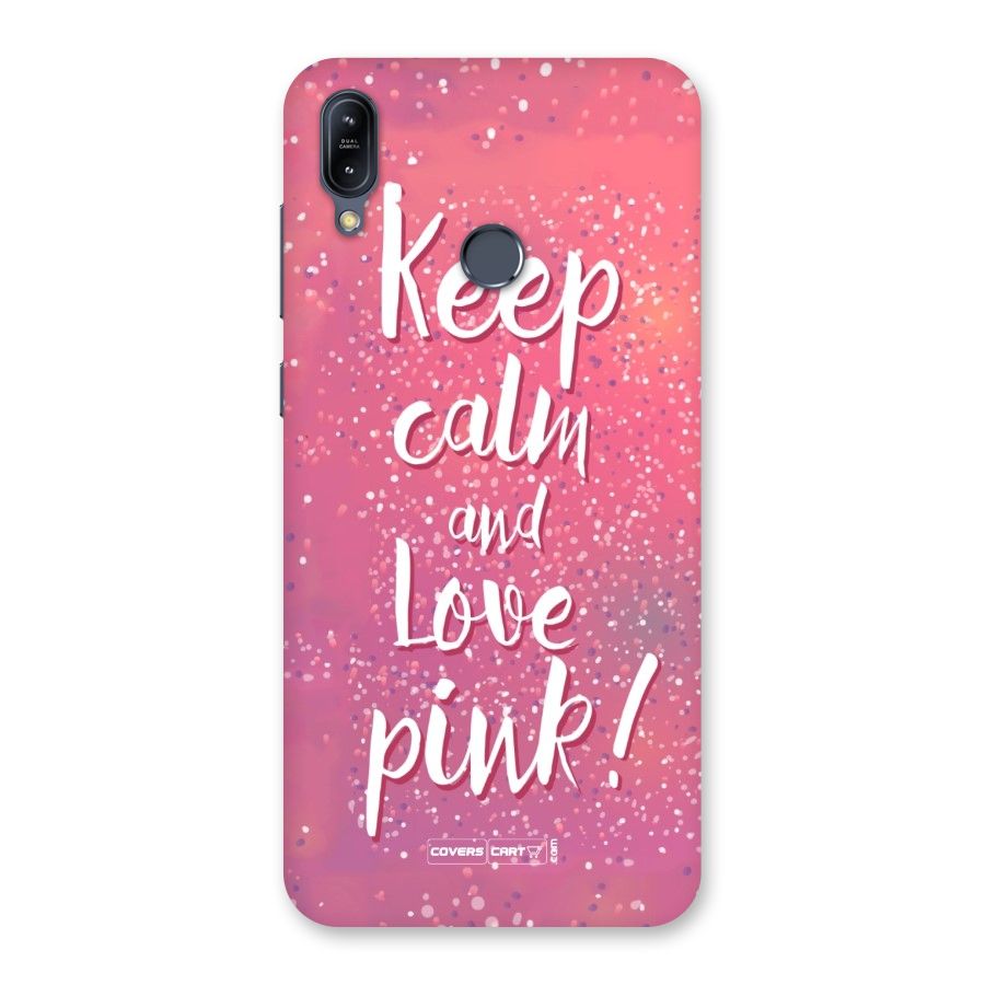Love Pink Back Case for Zenfone Max M2