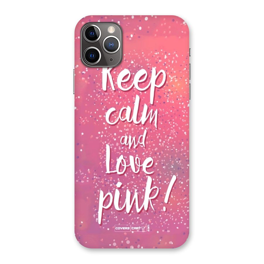 Love Pink Back Case for iPhone 11 Pro Max