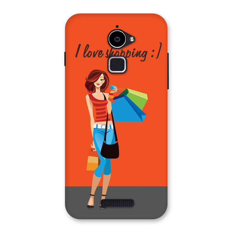 Love Shopping Classy Girl Back Case for Coolpad Note 3 Lite