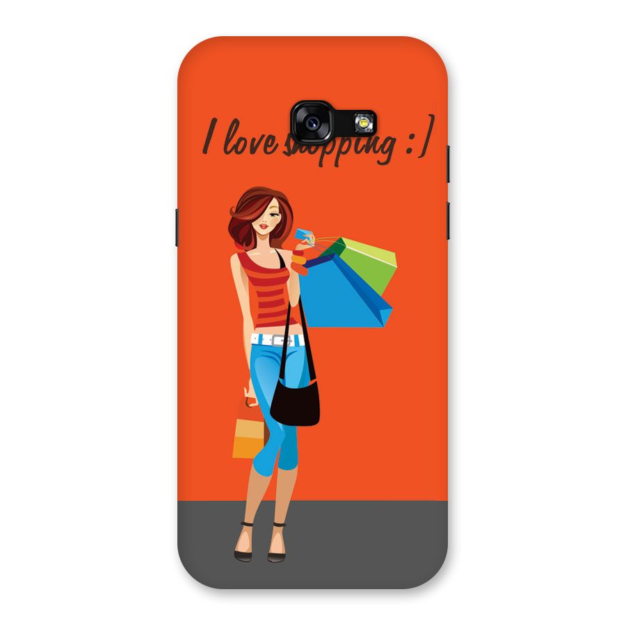Love Shopping Classy Girl Back Case for Galaxy A5 2017