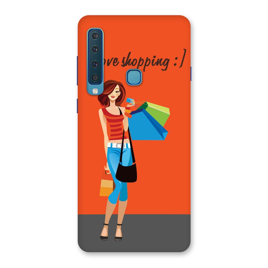 Love Shopping Classy Girl Back Case for Galaxy A9 (2018)