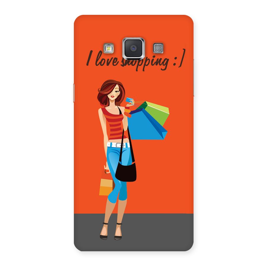 Love Shopping Classy Girl Back Case for Galaxy Grand 3