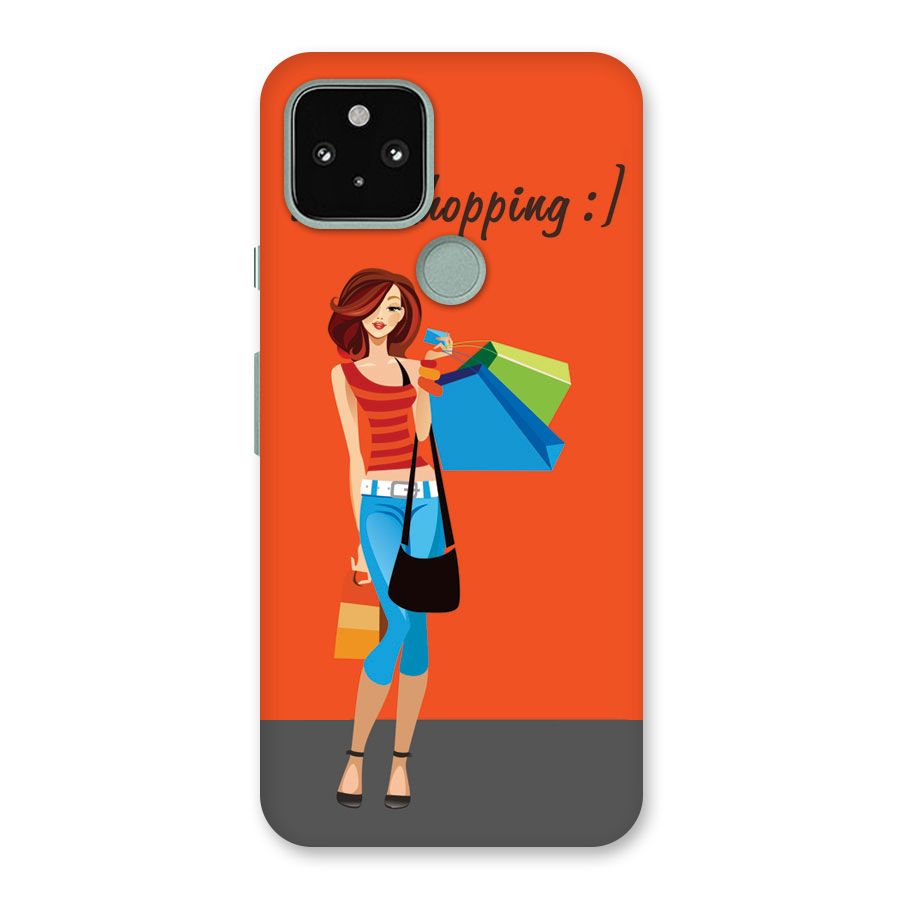 Love Shopping Classy Girl Back Case for Google Pixel 5