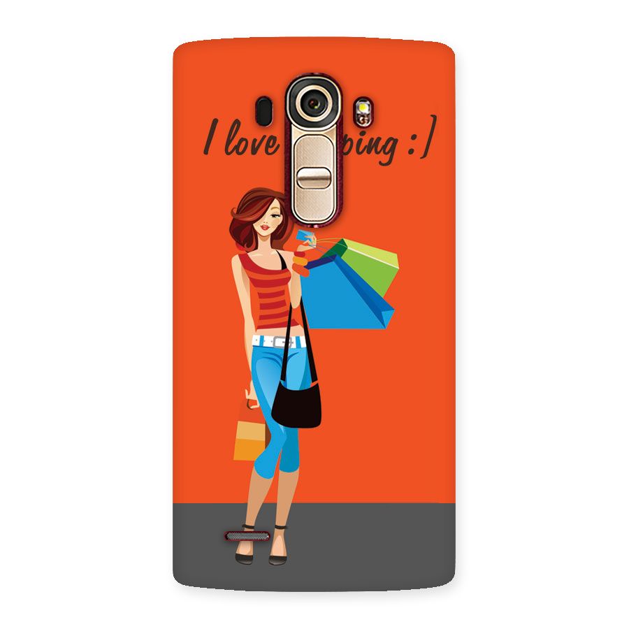 Love Shopping Classy Girl Back Case for LG G4