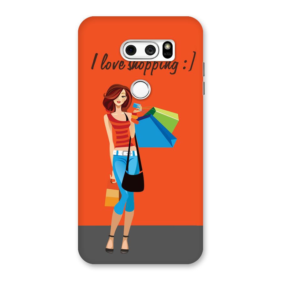 Love Shopping Classy Girl Back Case for LG V30
