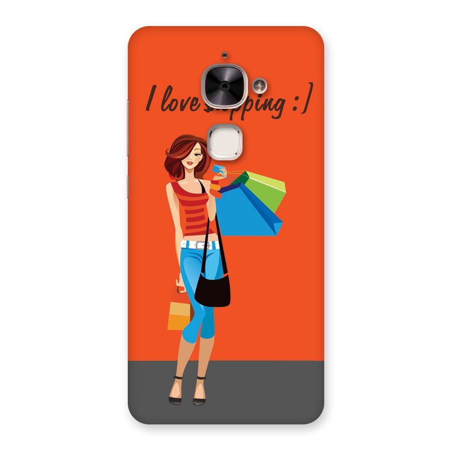 Love Shopping Classy Girl Back Case for Le 2