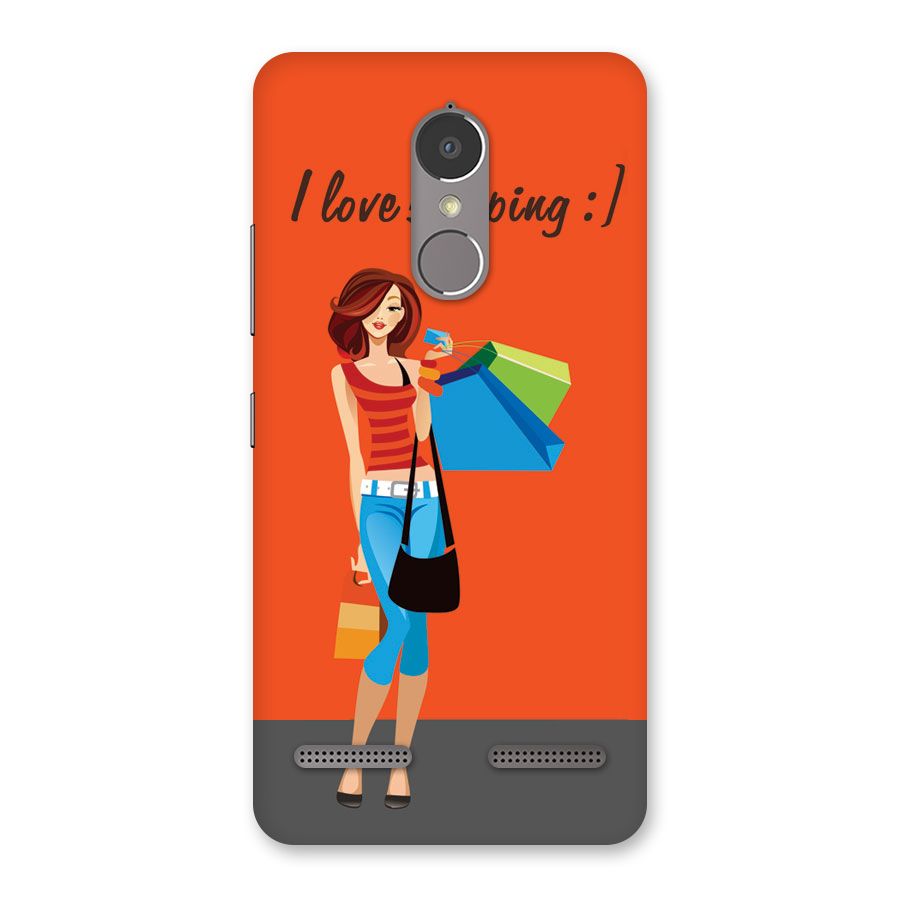 Love Shopping Classy Girl Back Case for Lenovo K6 Power