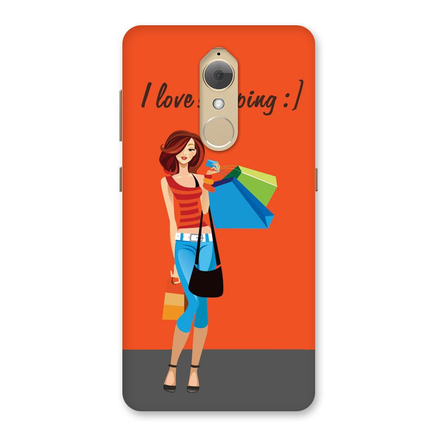 Love Shopping Classy Girl Back Case for Lenovo K8