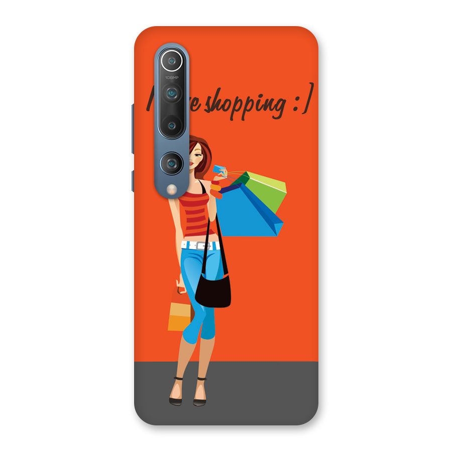 Love Shopping Classy Girl Back Case for Mi 10