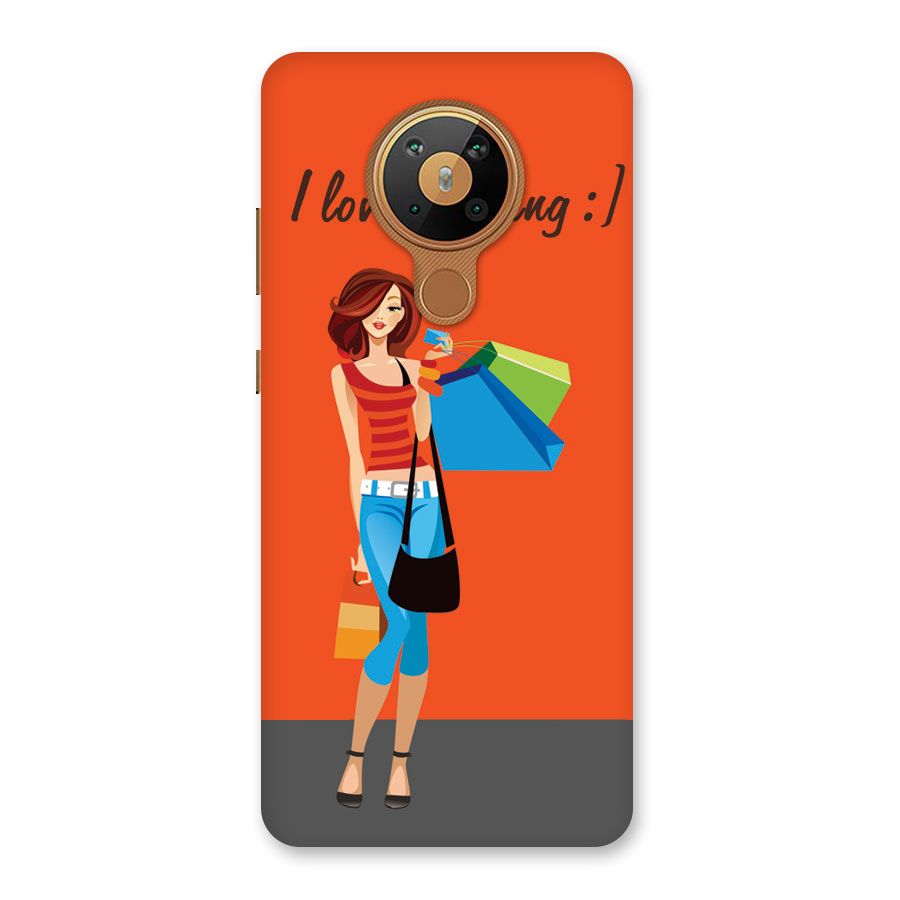 Love Shopping Classy Girl Back Case for Nokia 5.3