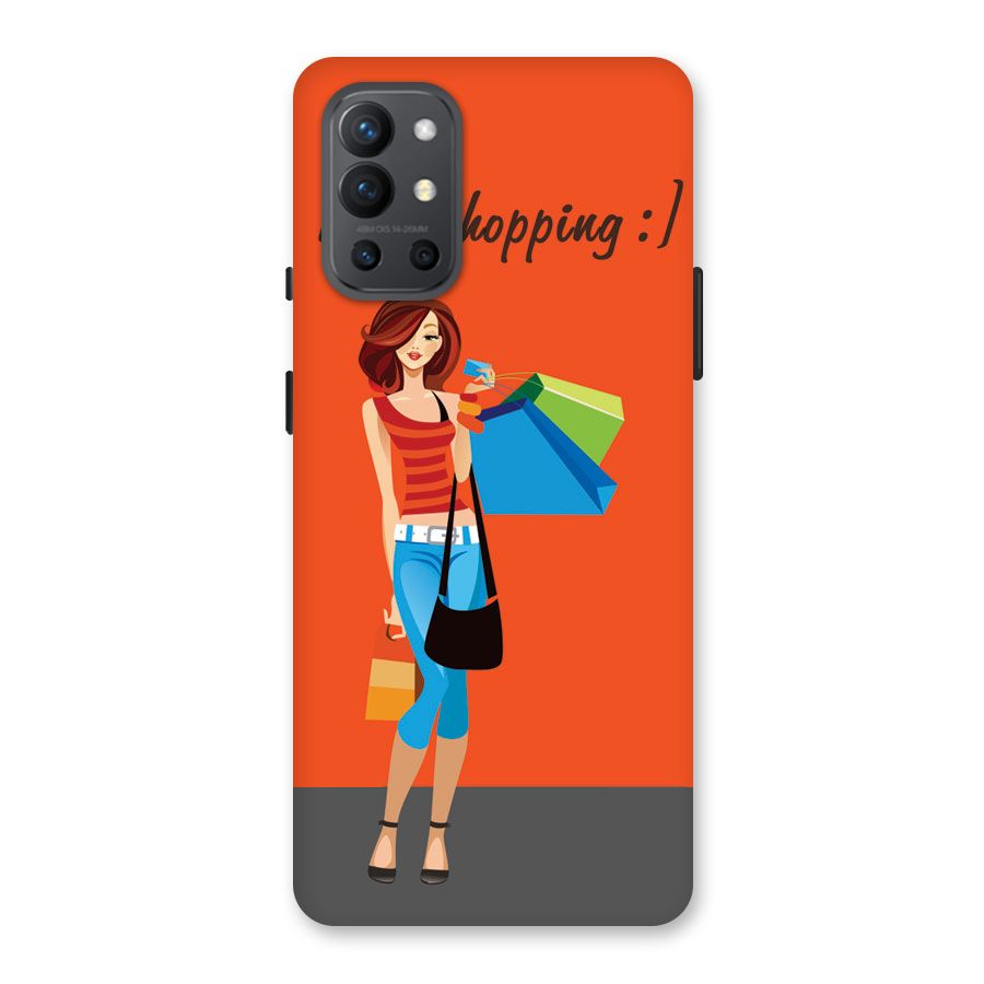 Love Shopping Classy Girl Back Case for OnePlus 9R