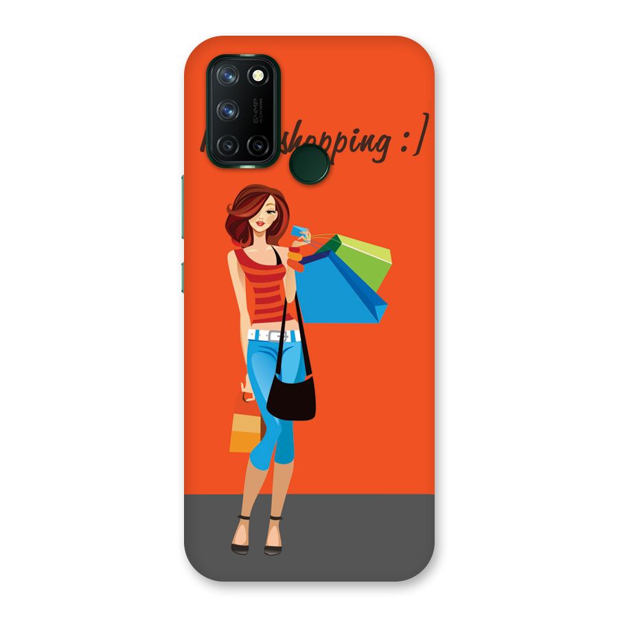 Love Shopping Classy Girl Back Case for Realme 7i