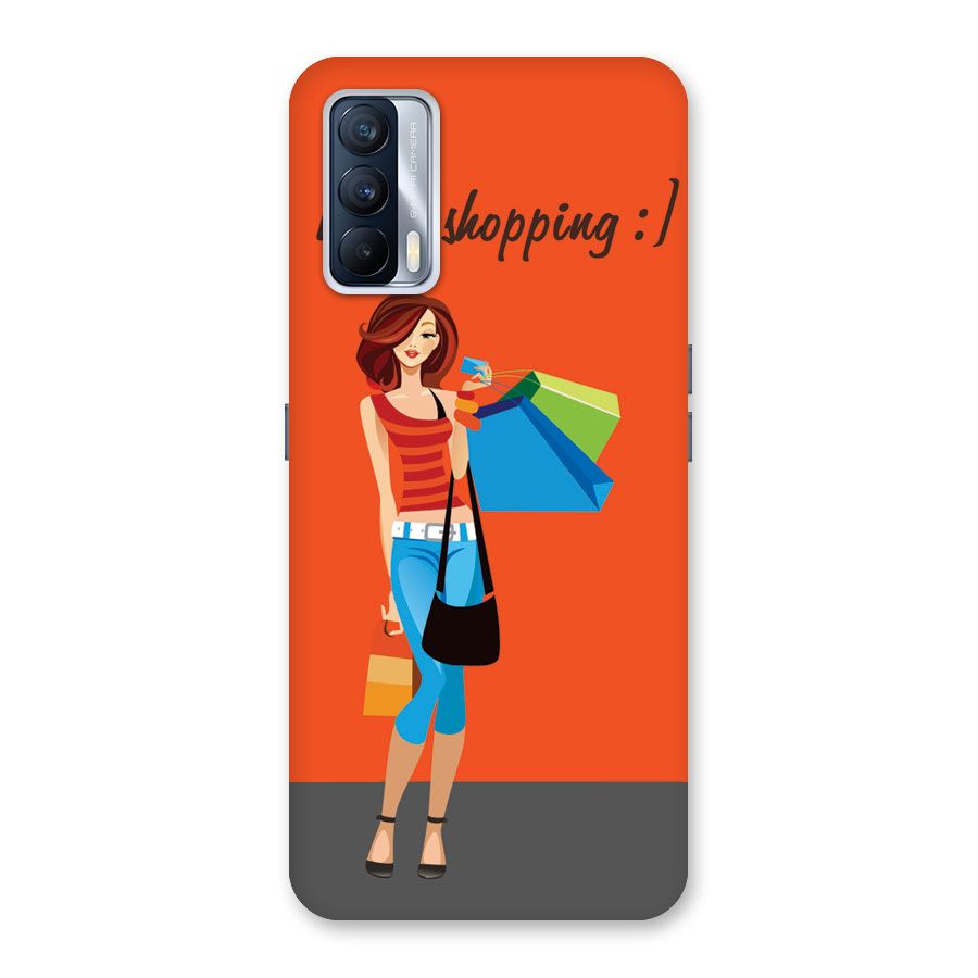 Love Shopping Classy Girl Back Case for Realme X7