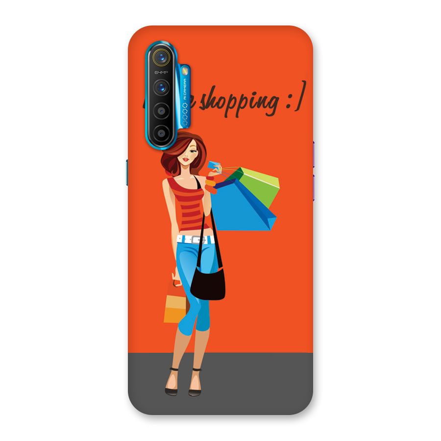 Love Shopping Classy Girl Back Case for Realme XT