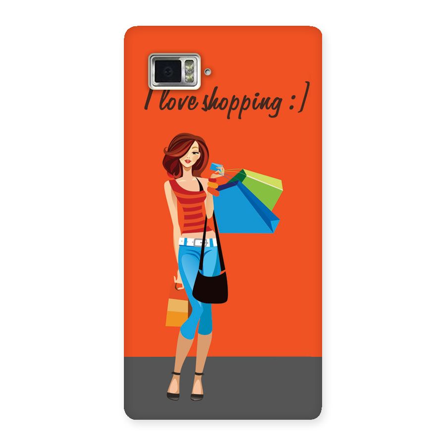 Love Shopping Classy Girl Back Case for Vibe Z2 Pro K920
